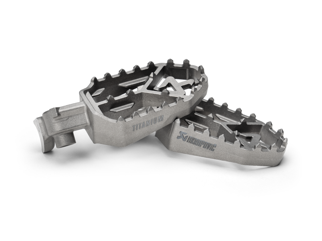 Yamaha Ténéré 700 Akrapovic Adventure Footpeg Set (Titanium) Fußrasten F-Y7T2 mit ABE